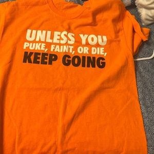 Size medium softball shirt